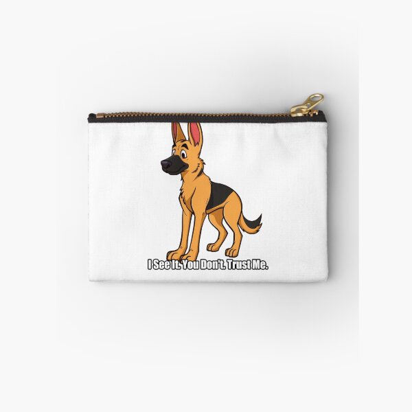 Item preview, German Shepherd Sticker - I See It You Dont Trust Me - Funny GSD Gift designed and sold by pawdrops.