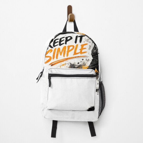 Item preview, Keep It Simple – Minimal Street Style Sticker designed and sold by Genzfirevibes.