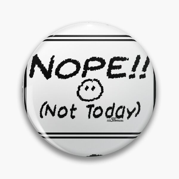 Item preview, Big Nope, hand made picture with Text designed and sold by AK-Hevonen.