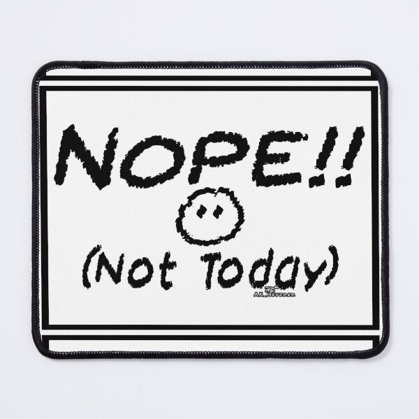 Item preview, Big Nope, hand made picture with Text designed and sold by AK-Hevonen.