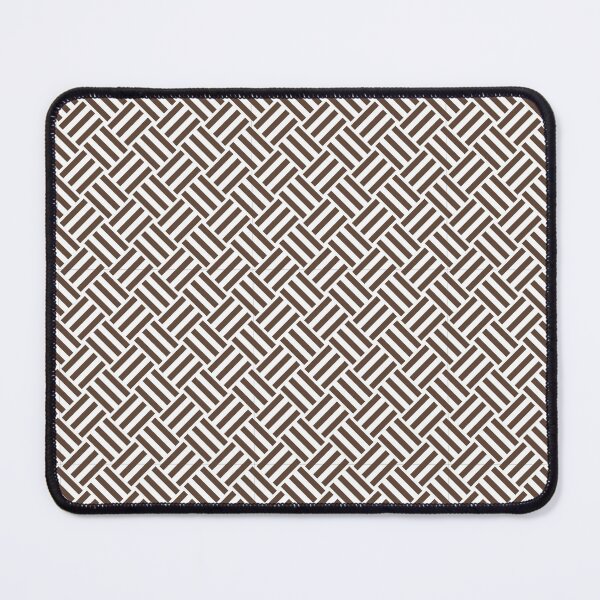 Item preview, White And Brown Basket Weave Pattern designed and sold by pattern-archive.