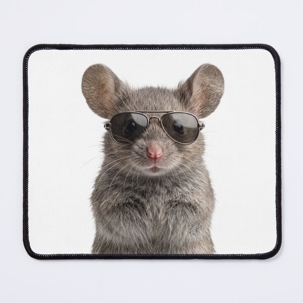 Item preview, Cute Baby Mouse Wearing Sunglasses Funny designed and sold by RareLavender.