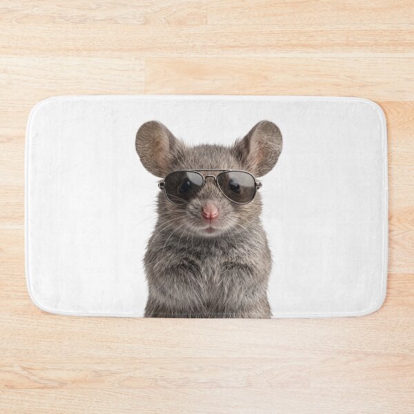Item preview, Cute Baby Mouse Wearing Sunglasses Funny designed and sold by RareLavender.