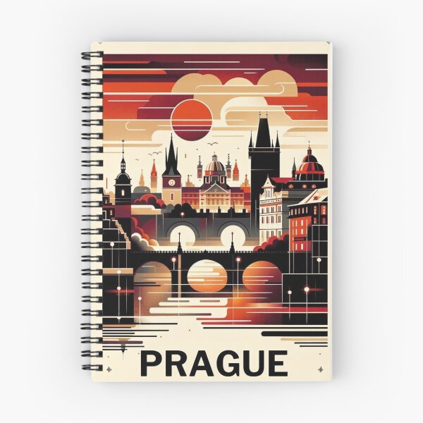 Item preview, Prague Czech Republic - Iconic Charles Bridge Skyline designed and sold by marlenarusse.
