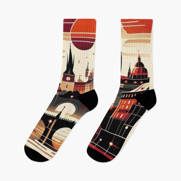 Item preview, Prague Czech Republic - Iconic Charles Bridge Skyline designed and sold by marlenarusse.