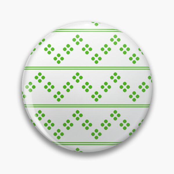 Item preview, Green & white zigzag designed and sold by Mint + Midnight.