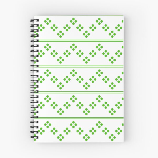 Item preview, Green & white zigzag designed and sold by Mint + Midnight.