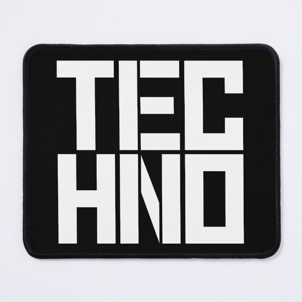 Item preview, Bold Techno Typography Rave and Festival Essential designed and sold by SPAZE-Typo.