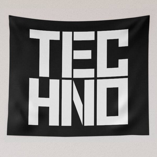 Item preview, Bold Techno Typography Rave and Festival Essential designed and sold by SPAZE-Typo.