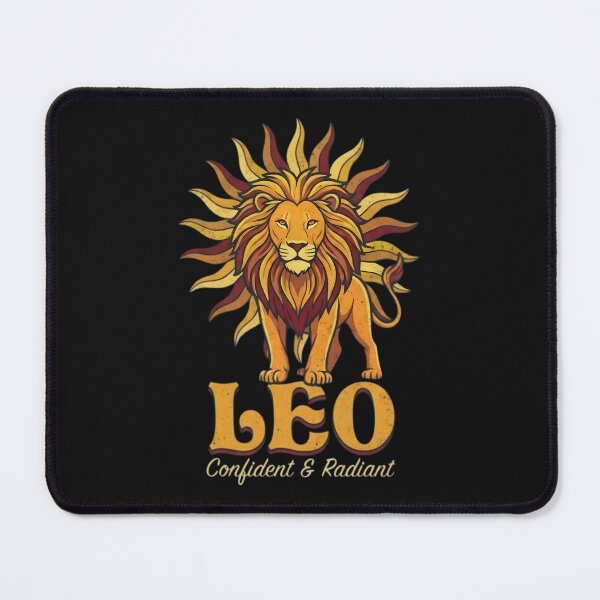 Item preview, Leo Daily Horoscopes Zodiac Lion Design – Confident & Radiant Artwork | Astrology Gift for Leo designed and sold by Bhaskar Digital Art.