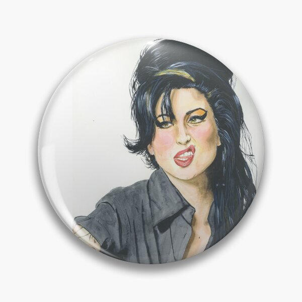 Item preview, Illustrated Portrait of Amy Winehouse Neo Traditional Style designed and sold by Mvicen.