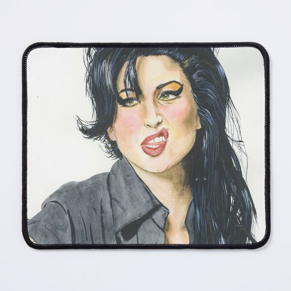 Item preview, Illustrated Portrait of Amy Winehouse Neo Traditional Style designed and sold by Mvicen.