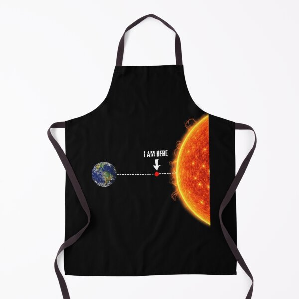 Item preview, Funny Earth Sun Distance Heat Wave Science Humor Design I Am Here designed and sold by Artycom.