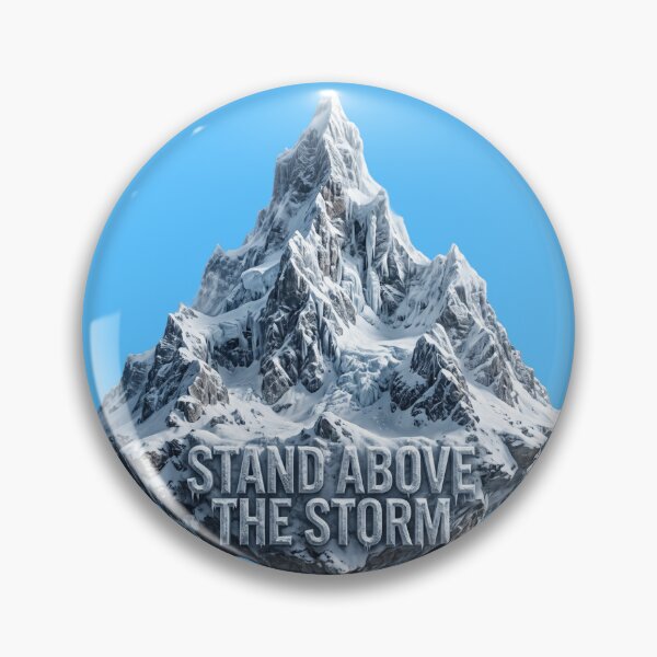 Item preview, Glacier Peak – Stand Above the Storm designed and sold by Chroma Dreams .