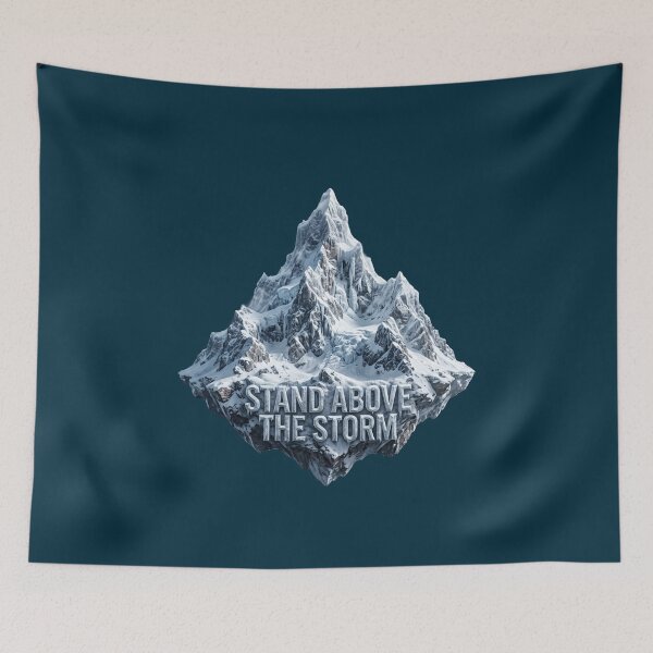 Item preview, Glacier Peak – Stand Above the Storm designed and sold by Chroma Dreams .