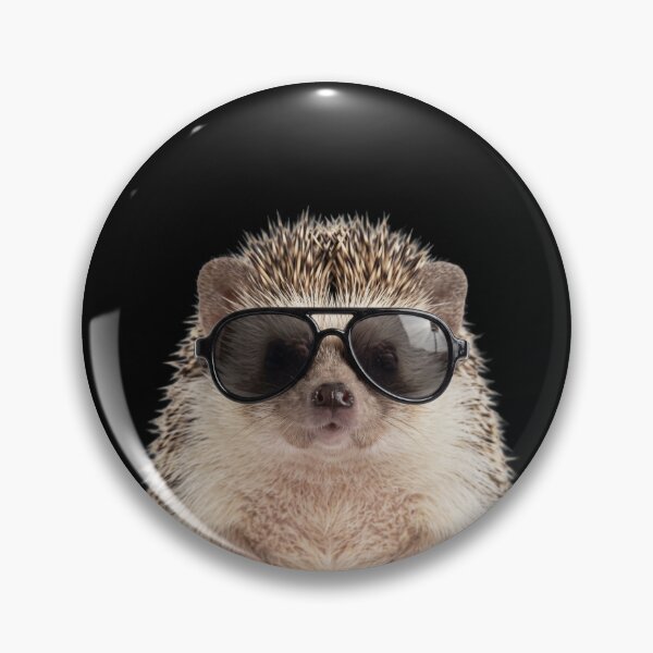 Item preview, Cute Baby Hedgehog Wearing Sunglasses Funny designed and sold by RareLavender.