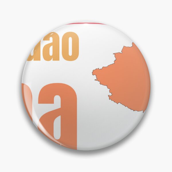 Item preview, Qinhuangdao China City Marked On Country Map designed and sold by TheIconSmith.