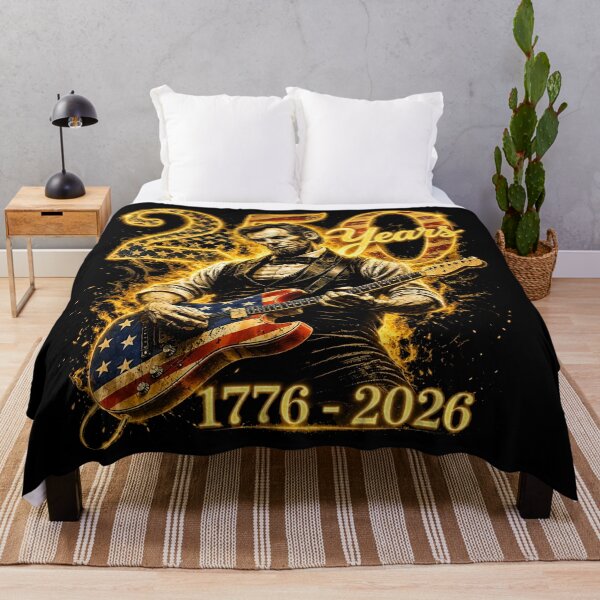 Item preview, Abraham Lincoln Playing Guitar 4th July 250th Anniversary designed and sold by SoulCanvaslinh.