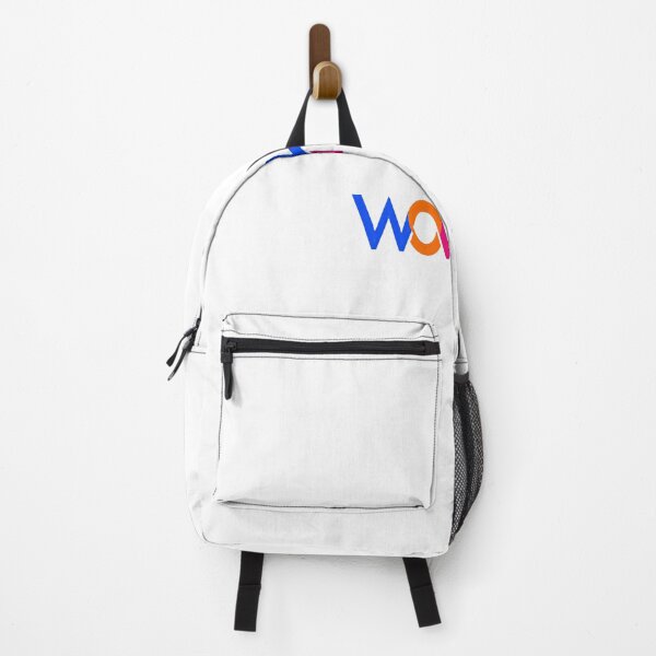 Item preview, "Wowhow" Modern Colorful Typography Logo Design designed and sold by Artisan Finds Online.