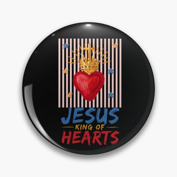 Item preview, Jesus King of Hearts - Sacred Heart Christian Faith designed and sold by DONT ASK CLUB.