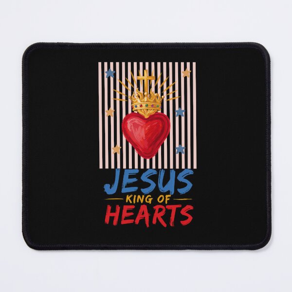 Item preview, Jesus King of Hearts - Sacred Heart Christian Faith designed and sold by DONT ASK CLUB.