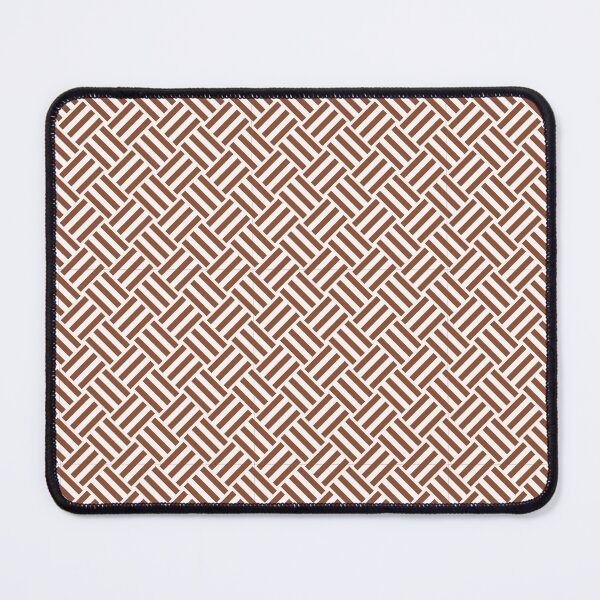 Item preview, White And Copper Basket Weave Pattern designed and sold by pattern-archive.
