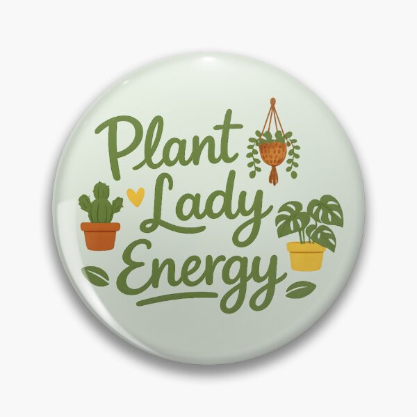 Item preview, Plant Lady Energy – Cute Botanical Lover Design designed and sold by blankTeeShirt.