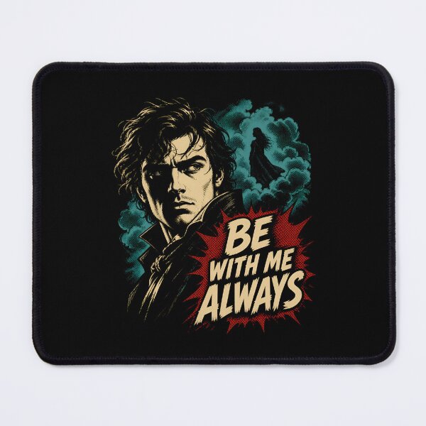 Item preview, Wuthering Heights Be With Me Always Retro Comic Heathcliff Cathy designed and sold by Fenay Designs.