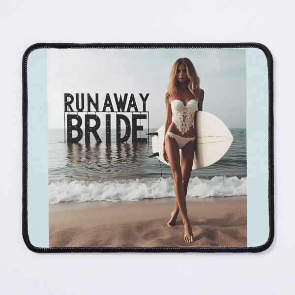 Item preview, Beach Bride Wedding Surfboard designed and sold by Voodoo Store Paranormal Collections.