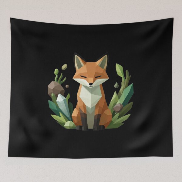 Item preview, Earth fox designed and sold by Foxes & Designs.