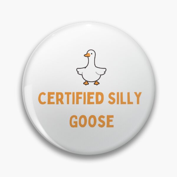 Item preview, Certified Silly Goose – Funny Meme Design designed and sold by INK AND AURA.
