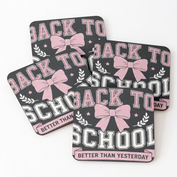 Item preview, Back to School Better Than Yesterday Coquette Varsity Bow Aesthetic designed and sold by VibeQuill.