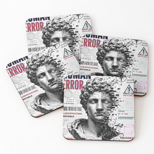 Item preview, HUMAN ERROR // DATA_CORRUPTION Adversarial designed and sold by HayaasBoutique.