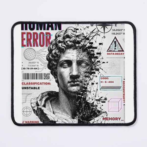 Item preview, HUMAN ERROR // DATA_CORRUPTION Adversarial designed and sold by HayaasBoutique.