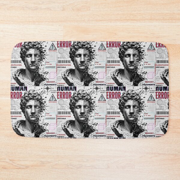 Item preview, HUMAN ERROR // DATA_CORRUPTION Adversarial designed and sold by HayaasBoutique.