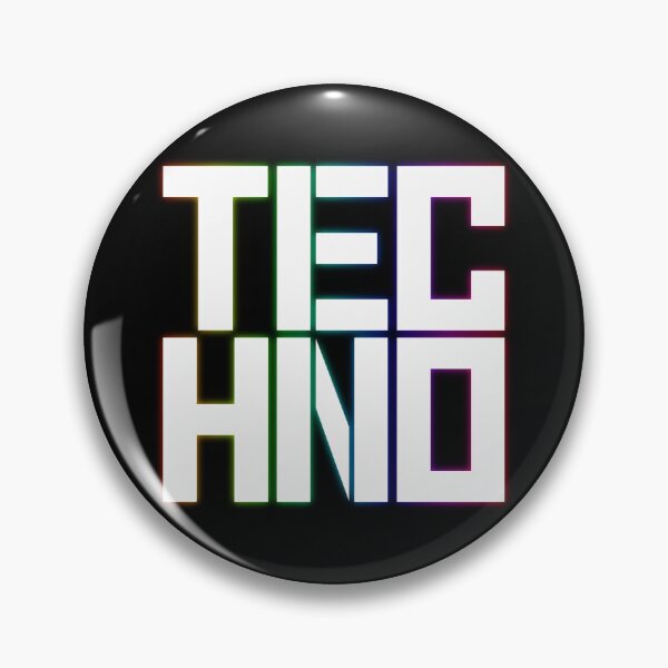 Item preview, Techno Rainbow Neon Typography Rave Essential designed and sold by SPAZE-Typo.