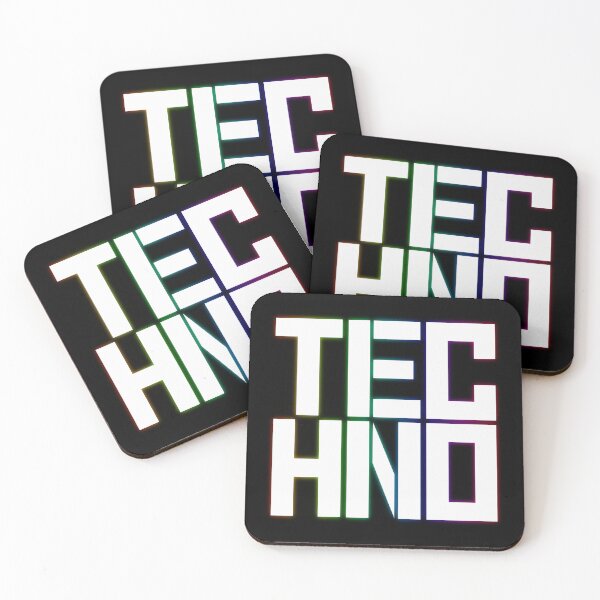 Item preview, Tipografía neón arcoíris techno imprescindible para raves designed and sold by SPAZE-Typo.