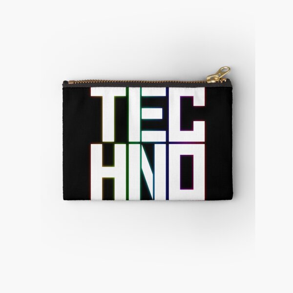 Item preview, Techno Rainbow Neon Typography Rave Essential designed and sold by SPAZE-Typo.