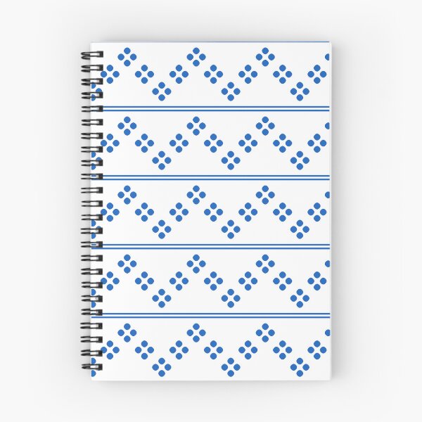 Item preview, Blue & white zigzag designed and sold by Mint + Midnight.