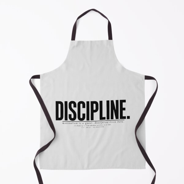 Item preview, Discipline Lives Here Motivation 5AM Gym Quote designed and sold by Enea Kelo.
