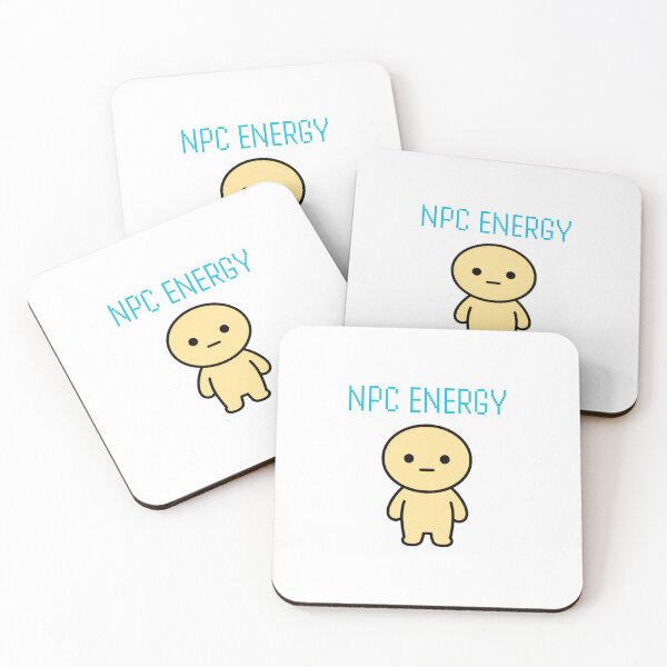 Item preview, NPC Energy – Funny Meme Gaming Design designed and sold by INK AND AURA.