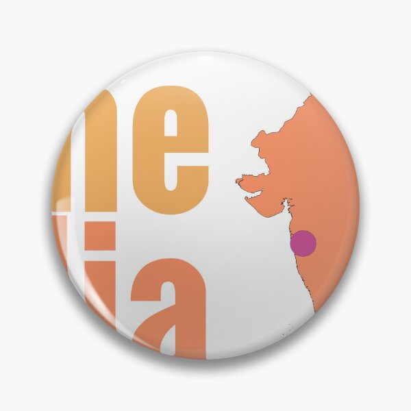 Item preview, Pune India City Marked On Country Map designed and sold by TheIconSmith.