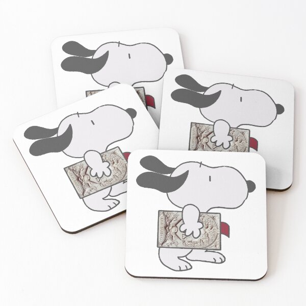 Item preview, snoopy reading rule of wolves designed and sold by liveawhimsylife.