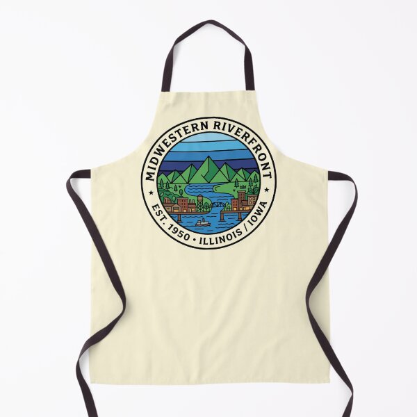 Item preview, Midwestern Riverfront Illinois Iowa designed and sold by Imaginationbeyond.