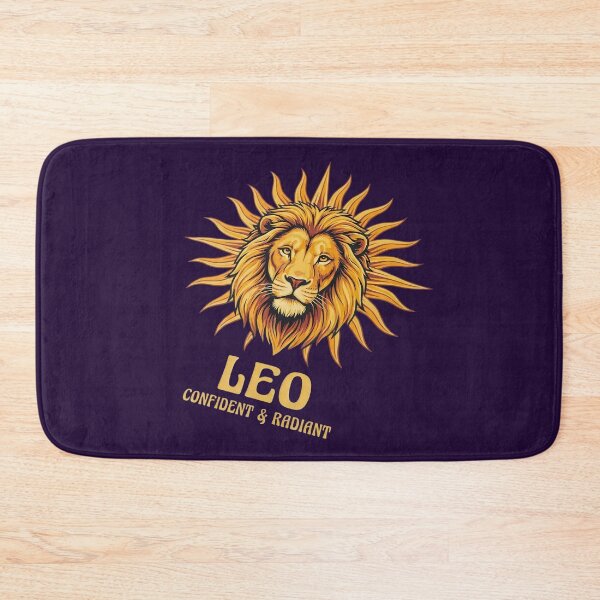 Item preview, Leo Daily Horoscopes Zodiac Sun Lion Design – Confident & Radiant Art | Astrology Gift for Leo Lovers designed and sold by Bhaskar Digital Art.