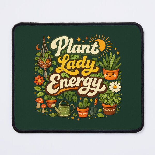 Item preview, Plant Lady Energy – Cute Botanical Gardening Lover Design designed and sold by blankTeeShirt.