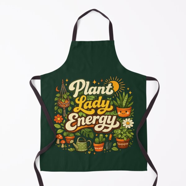 Item preview, Plant Lady Energy – Cute Botanical Gardening Lover Design designed and sold by blankTeeShirt.