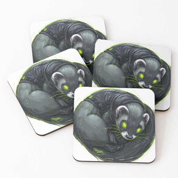 Item preview, Ghost Twin Ferret designed and sold by pumsquare.