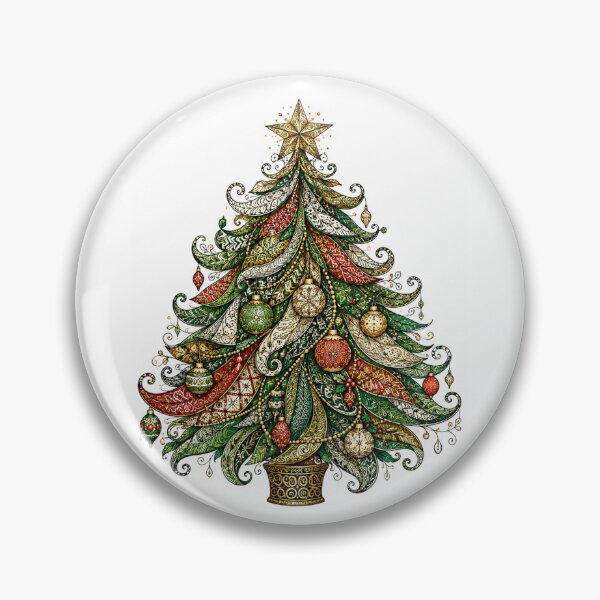 Item preview, Intricate Christmas Tree designed and sold by PaintedbyCarol.
