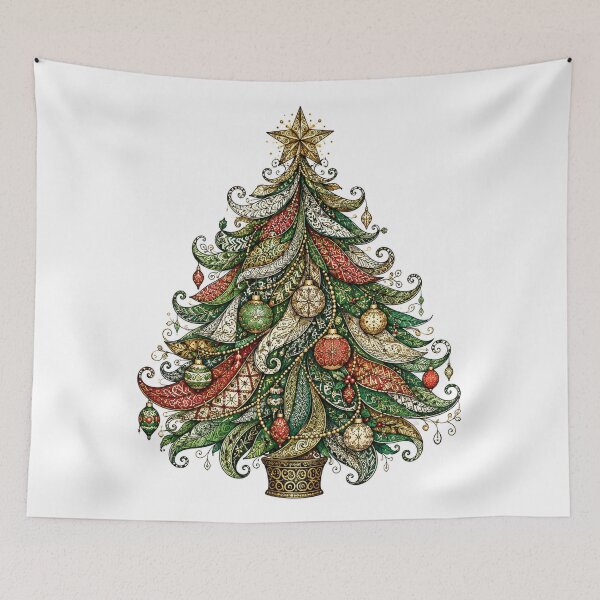 Item preview, Intricate Christmas Tree designed and sold by PaintedbyCarol.